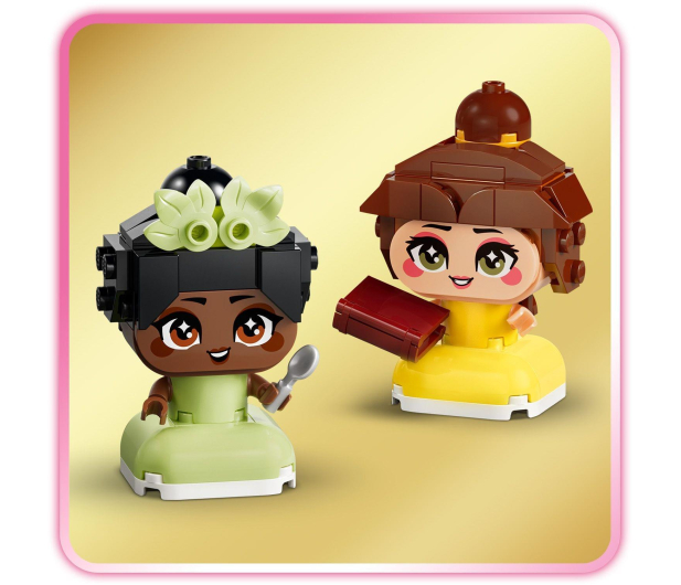 LEGO DISNEY 43291 Mała Bella i Tiana z zamkiem - 1473483 - zdjęcie 9